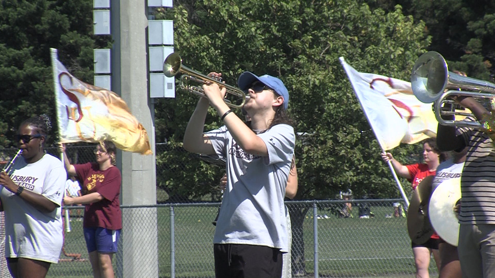 Salisbury University Marching Band is back in action